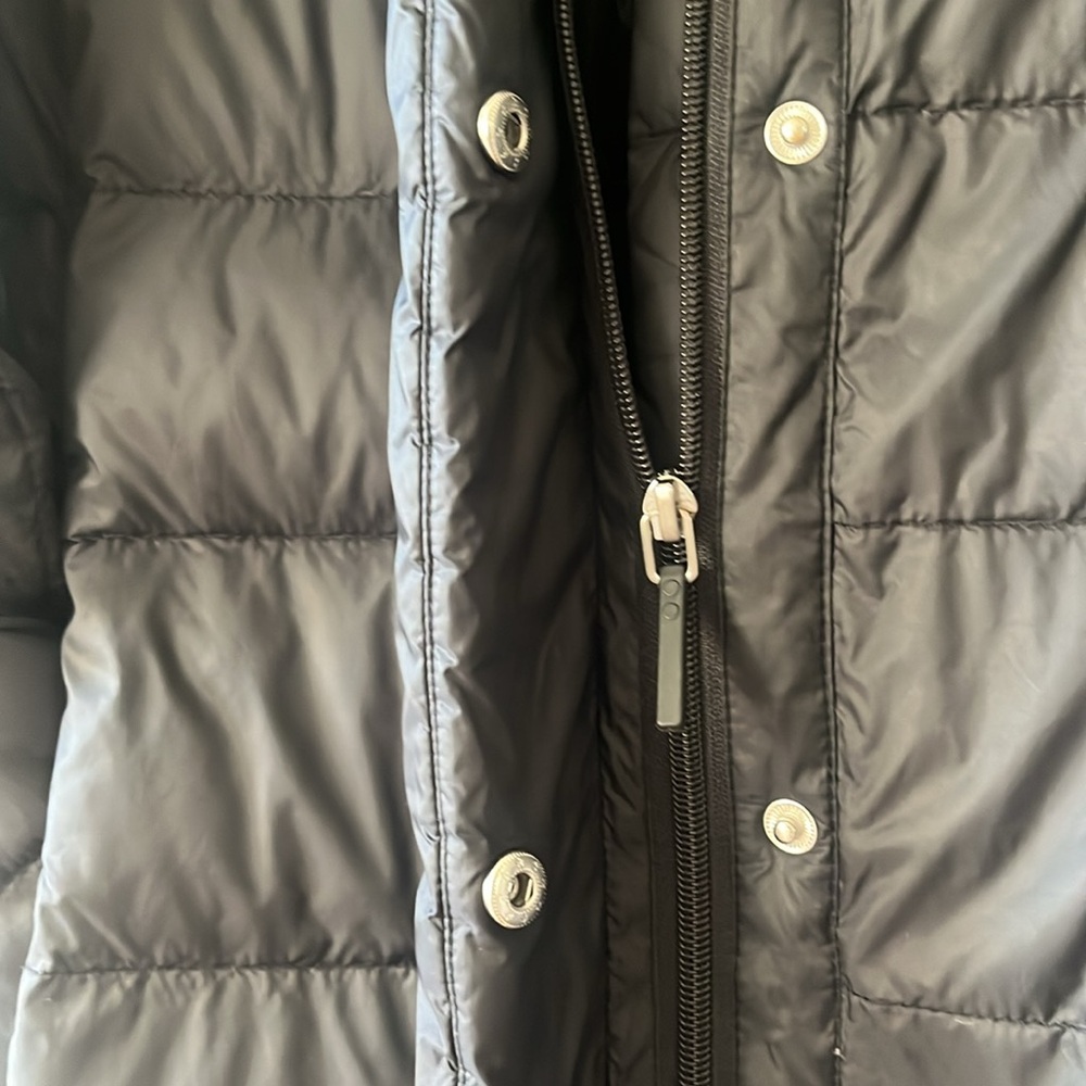 Cole Haan woman’s  quilted down jacket small/petite black - Picture 6 of 12